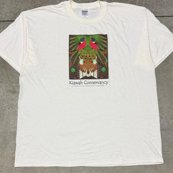 American Vintage Other - Vintage 90s Kiawah Conservancy Nature Animal T Shirt Sz XXL